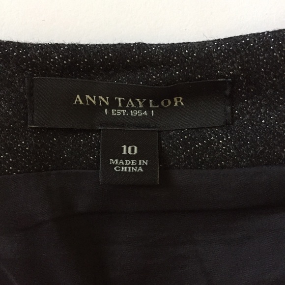 Ann Taylor Women’s Black/ Sliver Suit